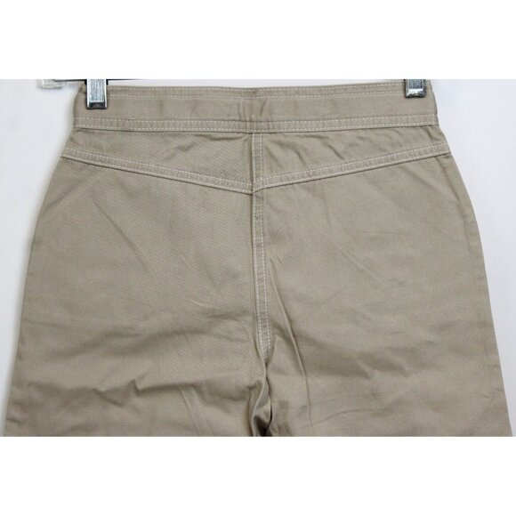 NEW 2006/05 Gymboree Prep Club Khaki Pants Capris sz 7 Spring Tulips Wide Leg - Picture 6 of 7